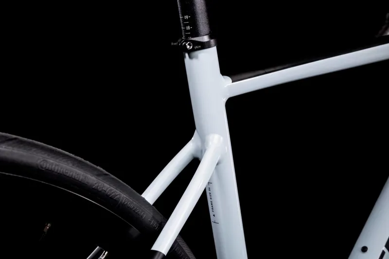 Cube Attain Pro Disc Brake Road Bike Sky Grey n Black - 58cm-1